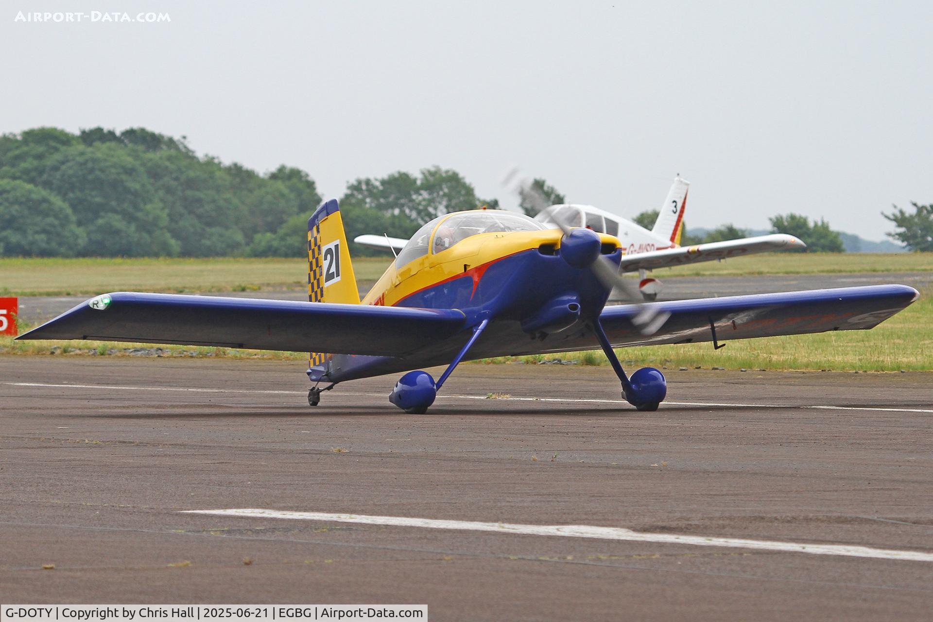 G-DOTY, 2010 Vans RV-7 C/N PFA 323-14387, Royal Aero Club RRRA British Air Racing Championship at Leicester, 21-06-25