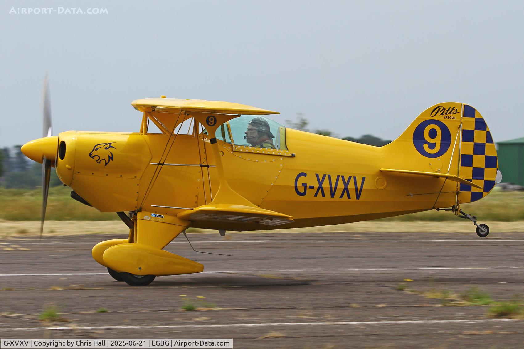 G-XVXV, 1978 Pitts S-1 Special C/N GHG9, Royal Aero Club RRRA British Air Racing Championship at Leicester, 21-06-25