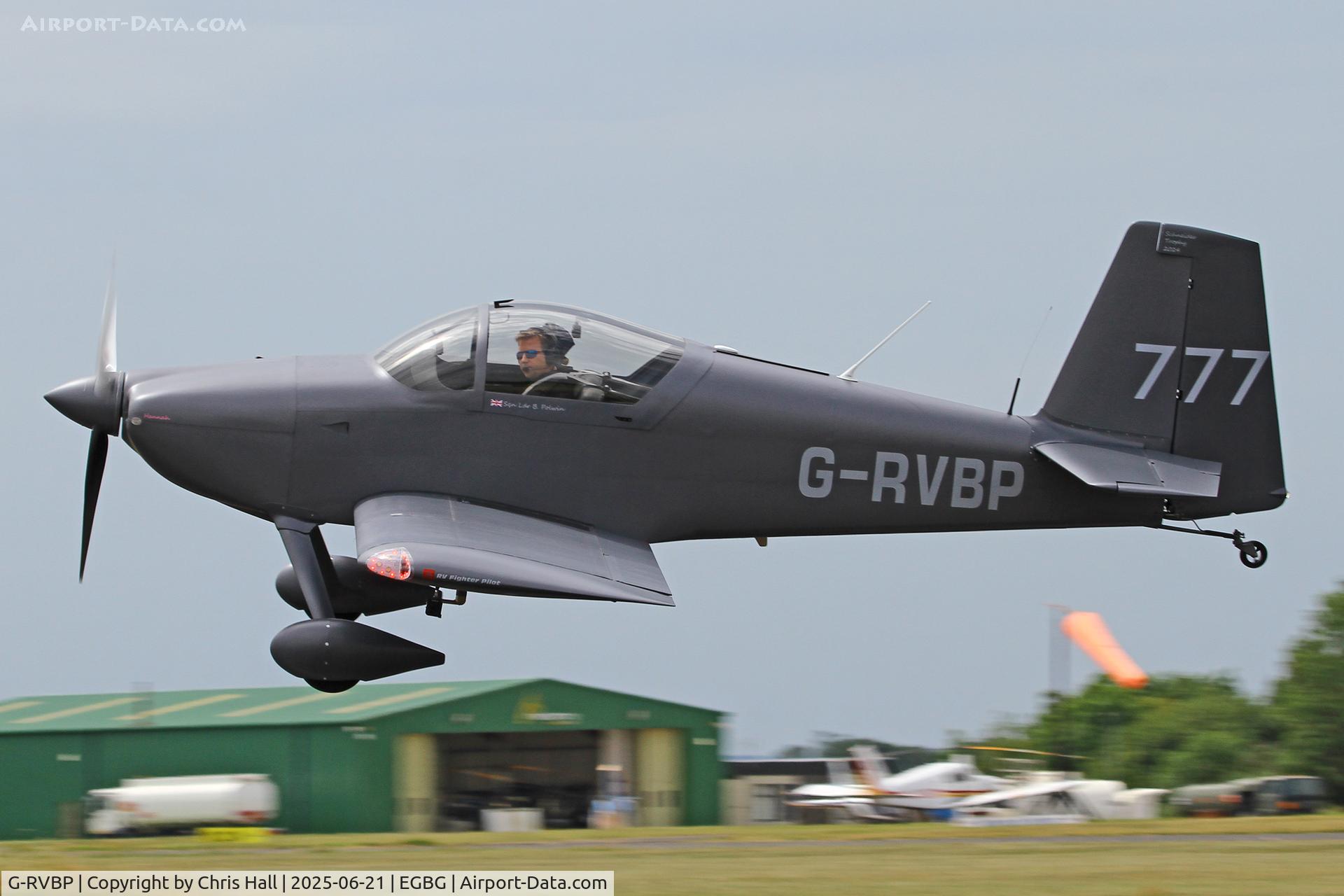 G-RVBP, 2018 Vans RV-7 C/N LAA 323-15569, Royal Aero Club RRRA British Air Racing Championship at Leicester, 21-06-25