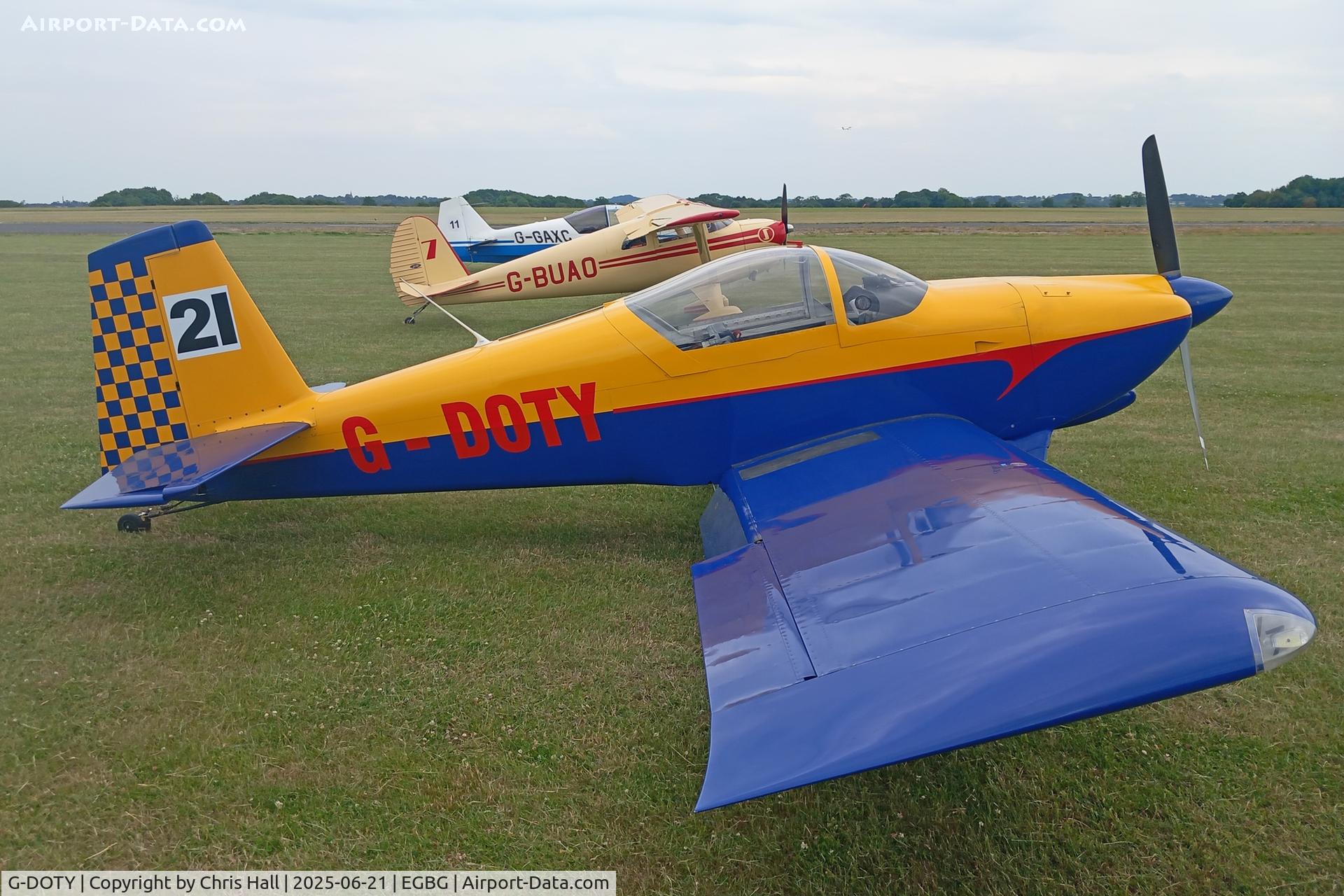 G-DOTY, 2010 Vans RV-7 C/N PFA 323-14387, Royal Aero Club RRRA British Air Racing Championship at Leicester, 21-06-25