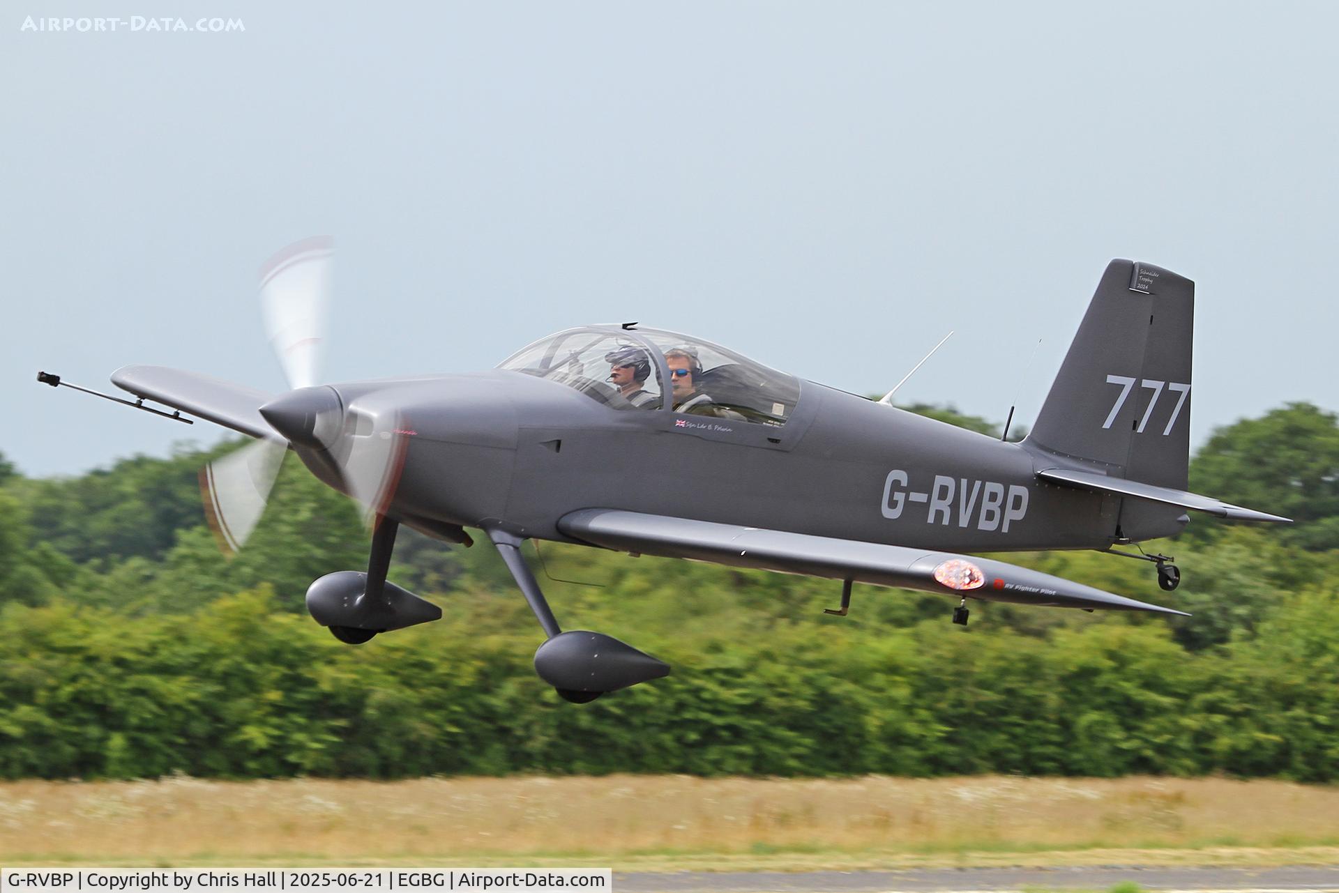 G-RVBP, 2018 Vans RV-7 C/N LAA 323-15569, Royal Aero Club RRRA British Air Racing Championship at Leicester, 21-06-25