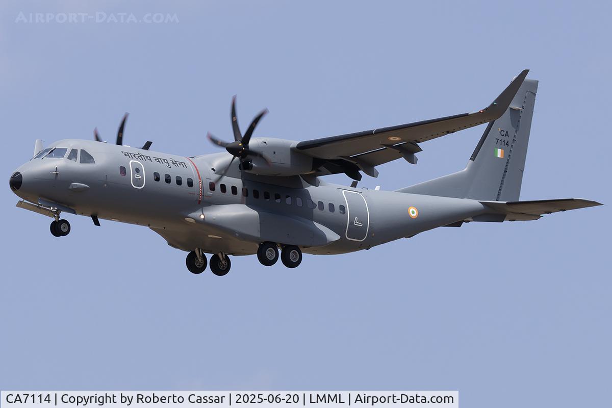 CA7114, 2025 CASA C-295W C/N S-247, Runway 31