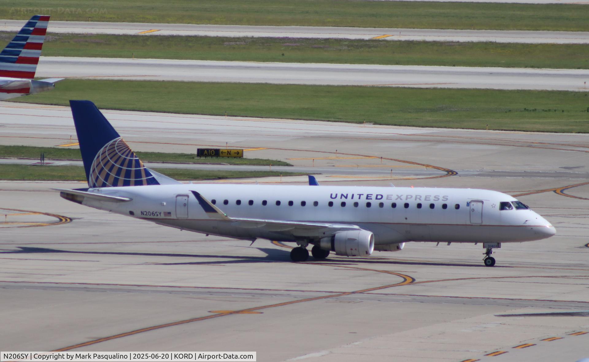 N206SY, 2017 Embraer 175LR (ERJ-170-200LR) C/N 17000637, ERJ-170-200LR
