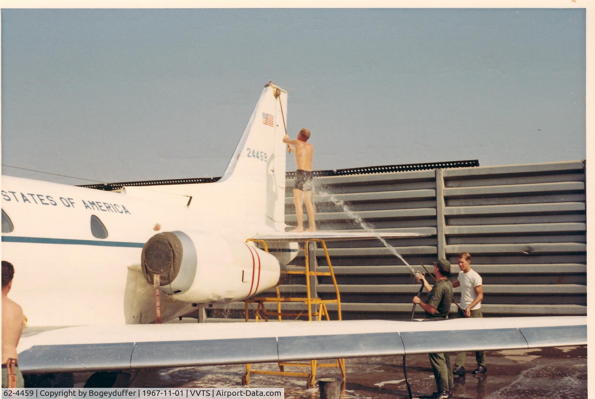 62-4459, 1962 North American CT-39A Sabreliner C/N 276-12, On active duty Tan Son Nhut Air Base Vietnam 1967 - 68.