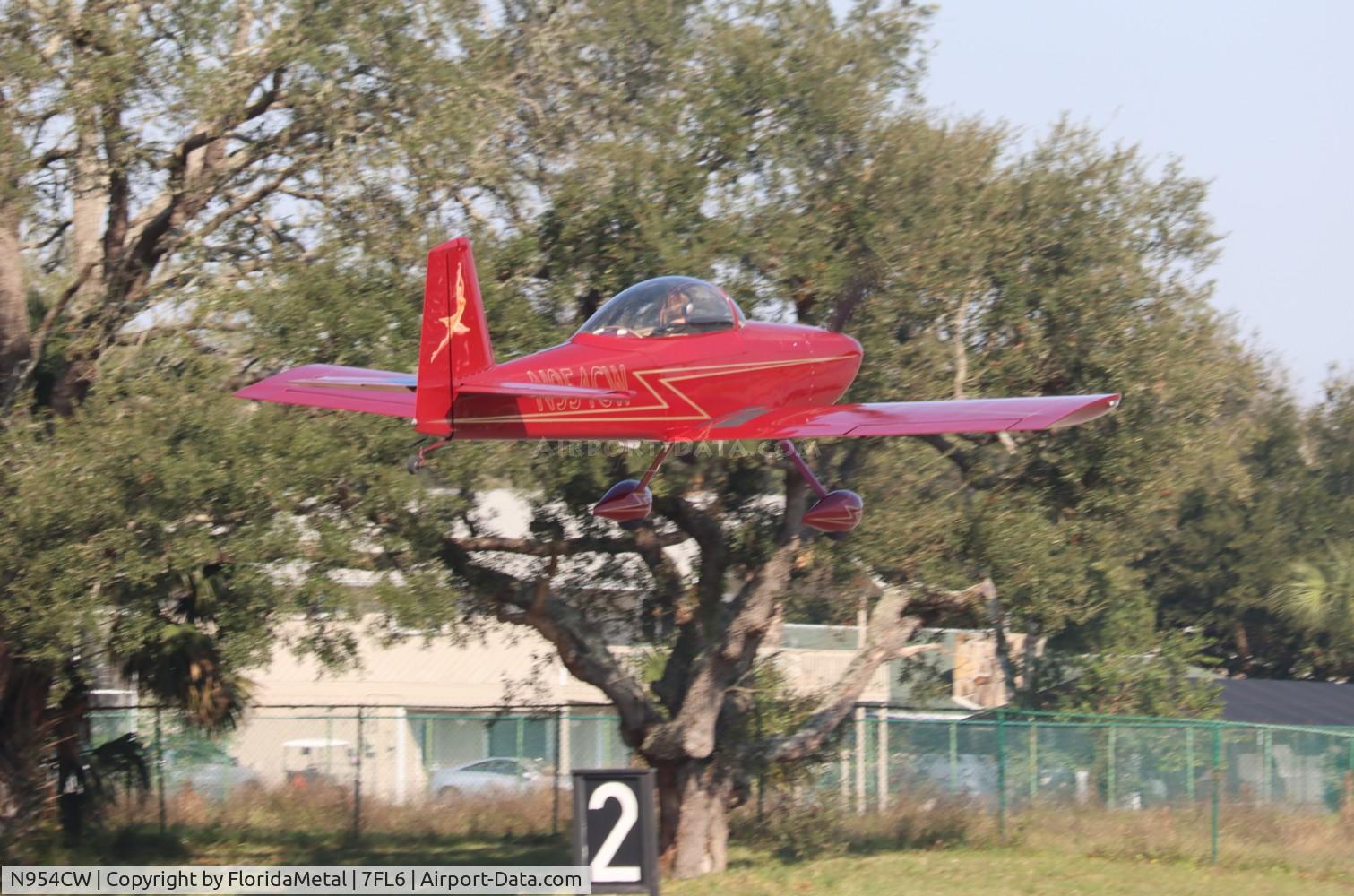 N954CW, 2012 Vans RV-8 C/N 81569, RV-8 zx  