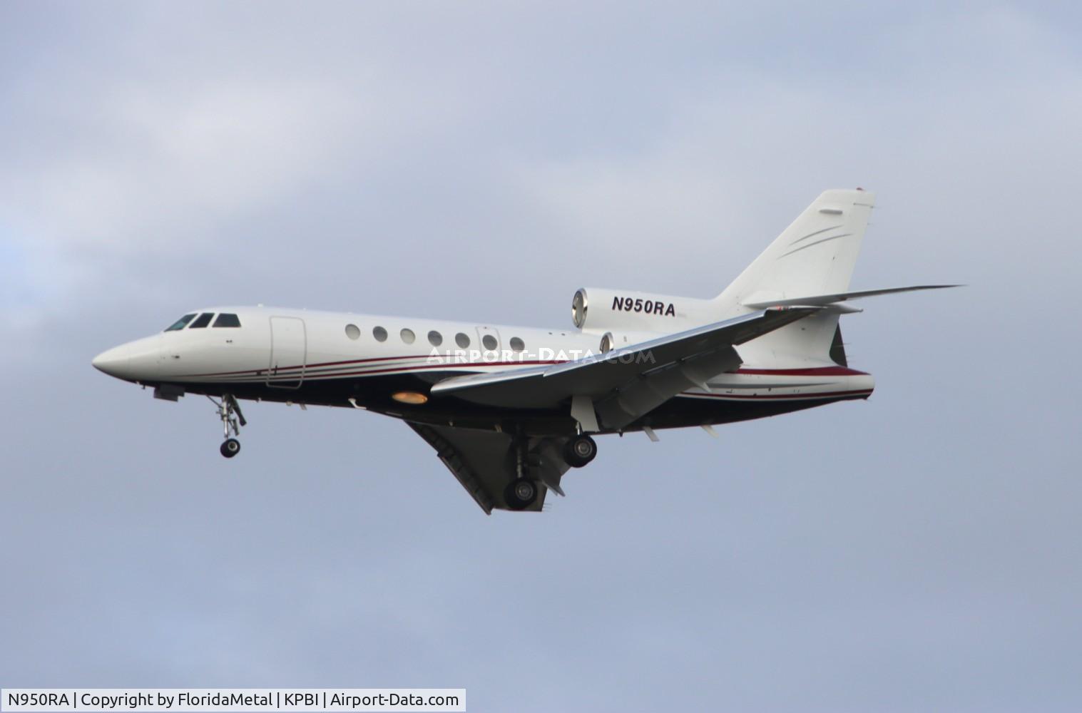 N950RA, Dassault-Breguet Falcon 50 C/N 170, Falcon 50 zx ptk-pbi
