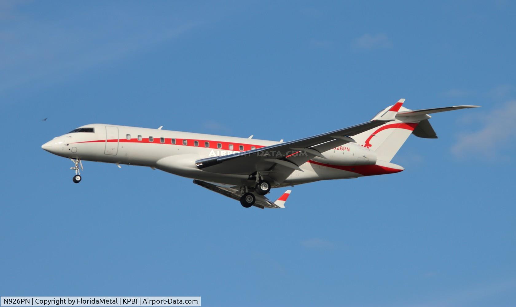 N926PN, 1998 Bombardier BD-700-1A10 Global Express C/N 9003, Global Express zx