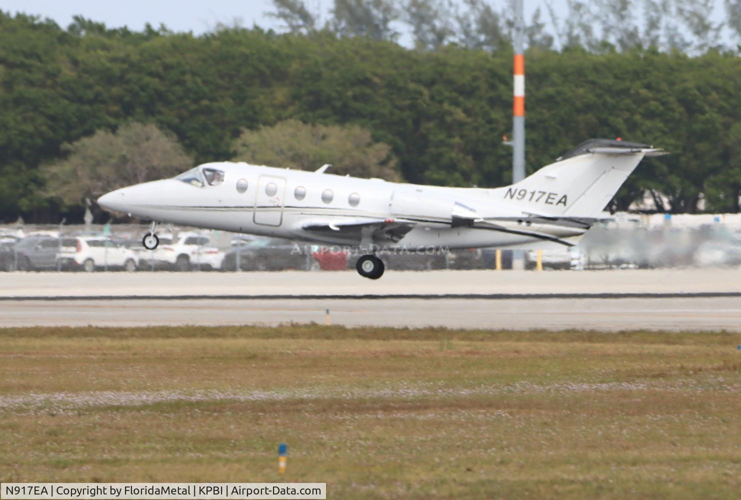 N917EA, Raytheon Aircraft Company 400A C/N RK-369, Beechjet 400A zx pbi-fmy
