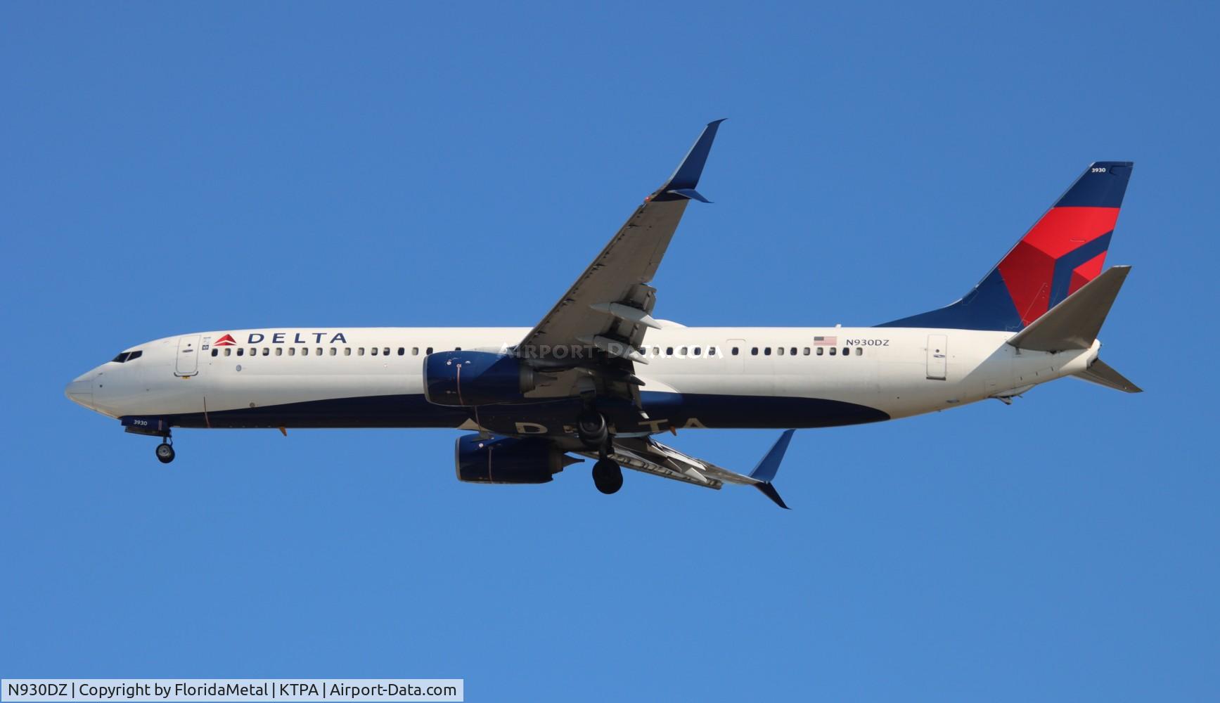 N930DZ, 2019 Boeing 737-932/ER C/N 63539, DAL 739 zx jfk-tpa