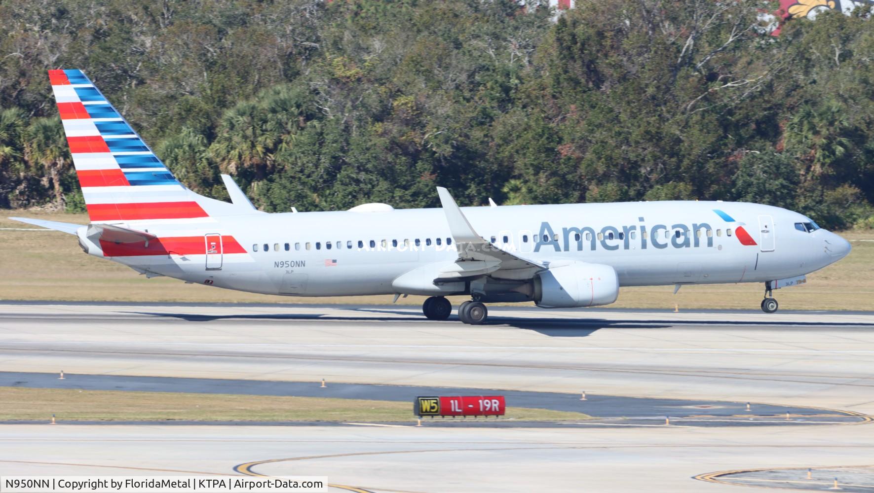 N950NN, 2014 Boeing 737-823 C/N 31194, AAL 738 zx tpa-ord
