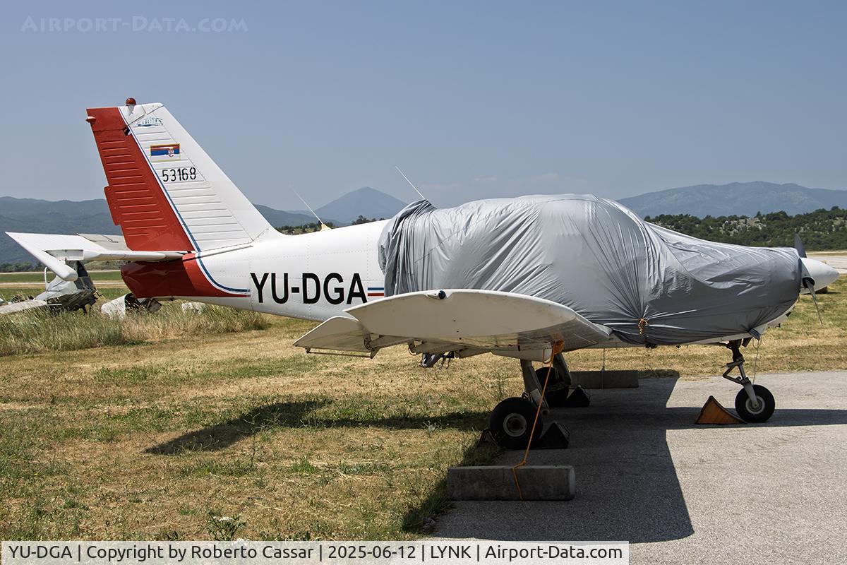 YU-DGA, Utva Utva-75 C/N 53168, Niksic Aeroklub - Ex-Yugoslav Air Force