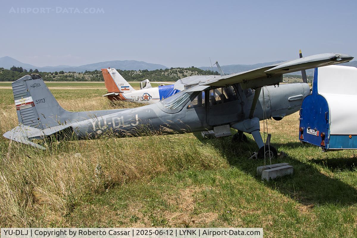 YU-DLJ, Utva UTVA-66 C/N 51113, Niksic Aeroklub - Ex-Yugoslav Air Force