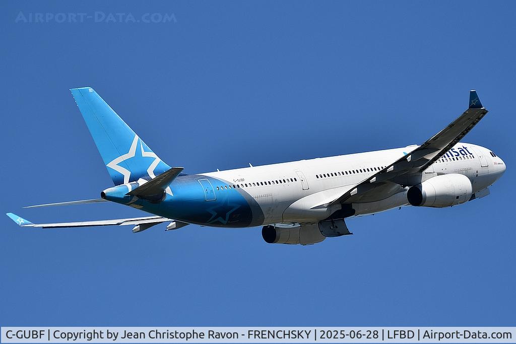 C-GUBF, 1999 Airbus A330-243 C/N 314, Bordeaux (BOD)	Montreal (YUL)	TS517