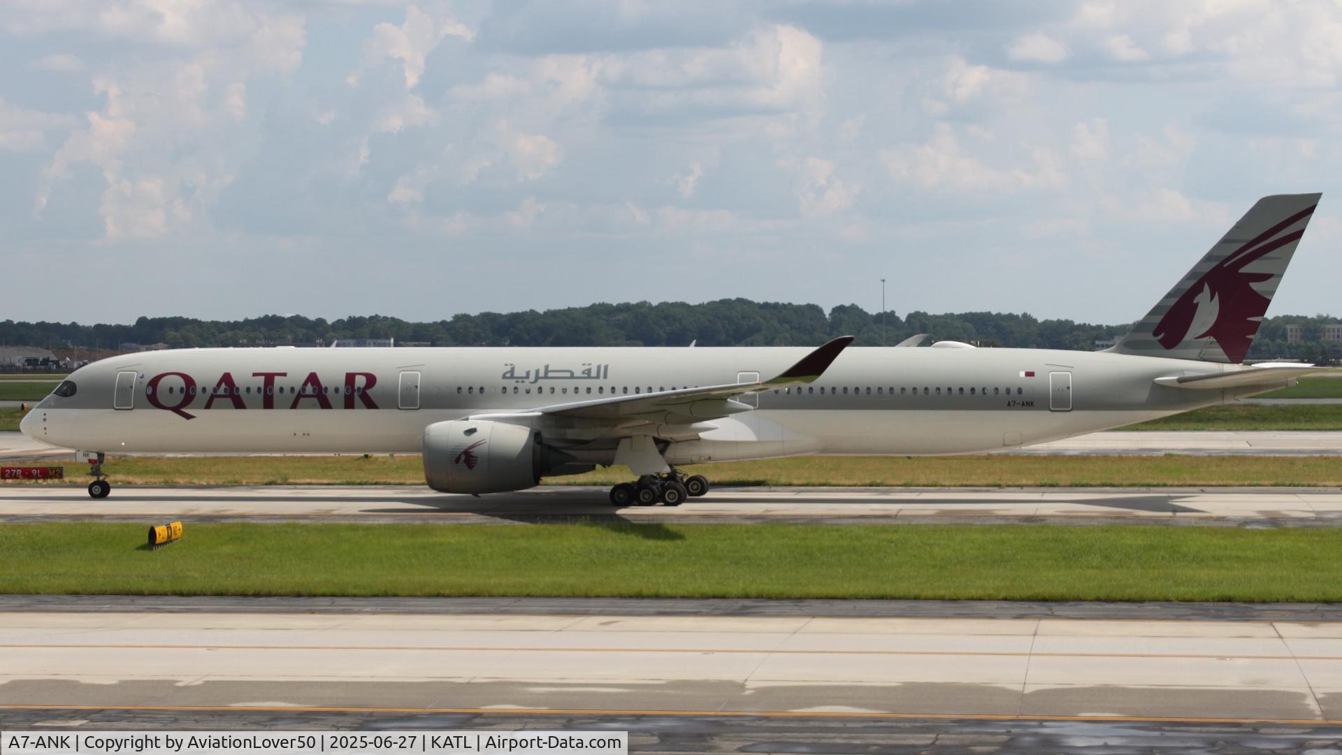 A7-ANK, 2019 Airbus A350-1041 C/N 332, Qatar A35K