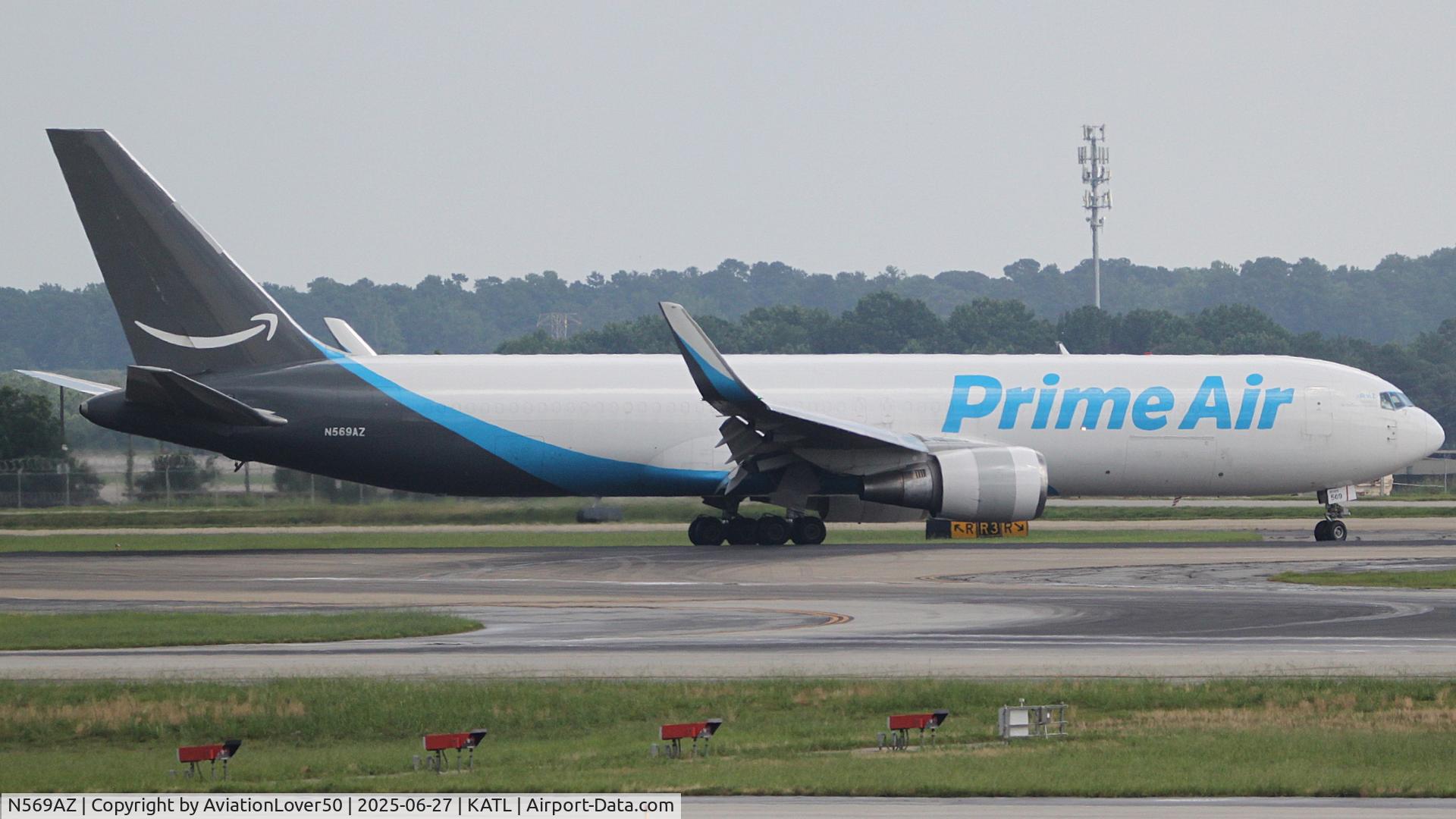 N569AZ, 1991 Boeing 767-338/ER C/N 25246, Amazon 763F