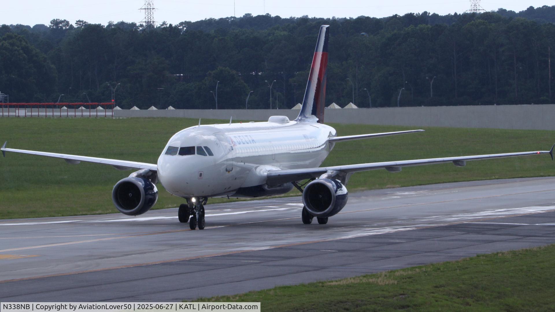 N338NB, 2002 Airbus A319-114 C/N 1693, Delta A319