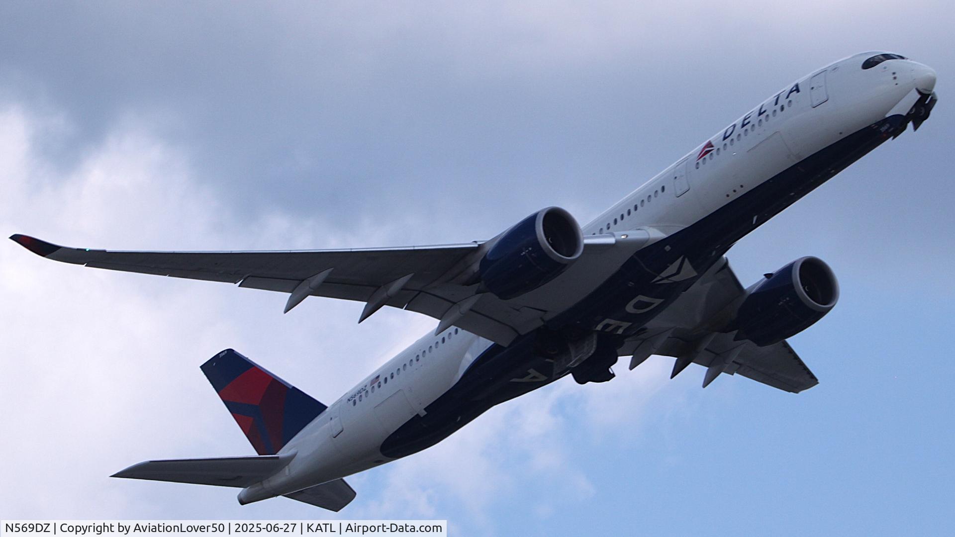 N569DZ, 2016 Airbus A350-941 C/N 027, Delta A359