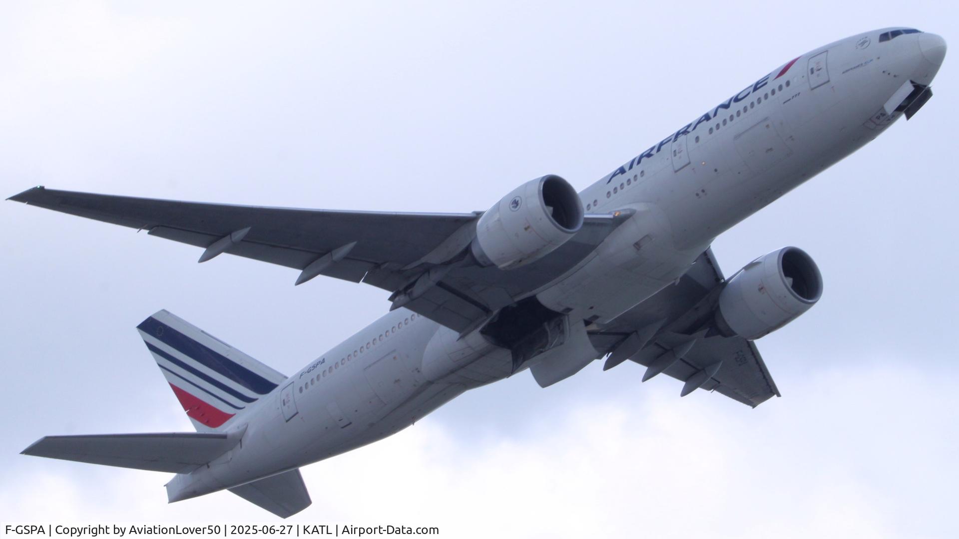F-GSPA, 1998 Boeing 777-228/ER C/N 29002, Air France 772