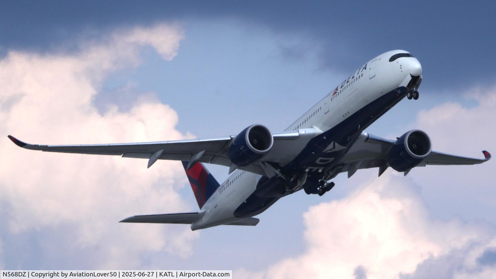N568DZ, 2015 Airbus A350-941 C/N 0024, Delta A359