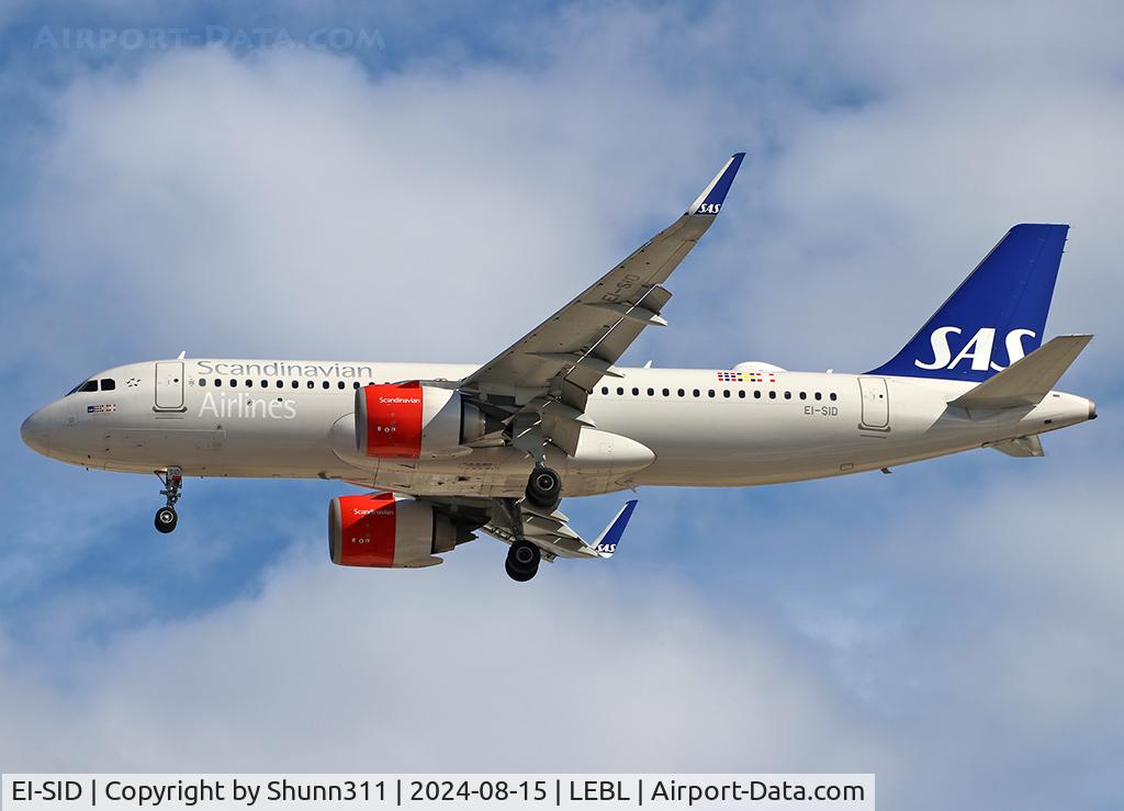 EI-SID, 2017 Airbus A320-251N C/N 8031, Landing rwy 24R