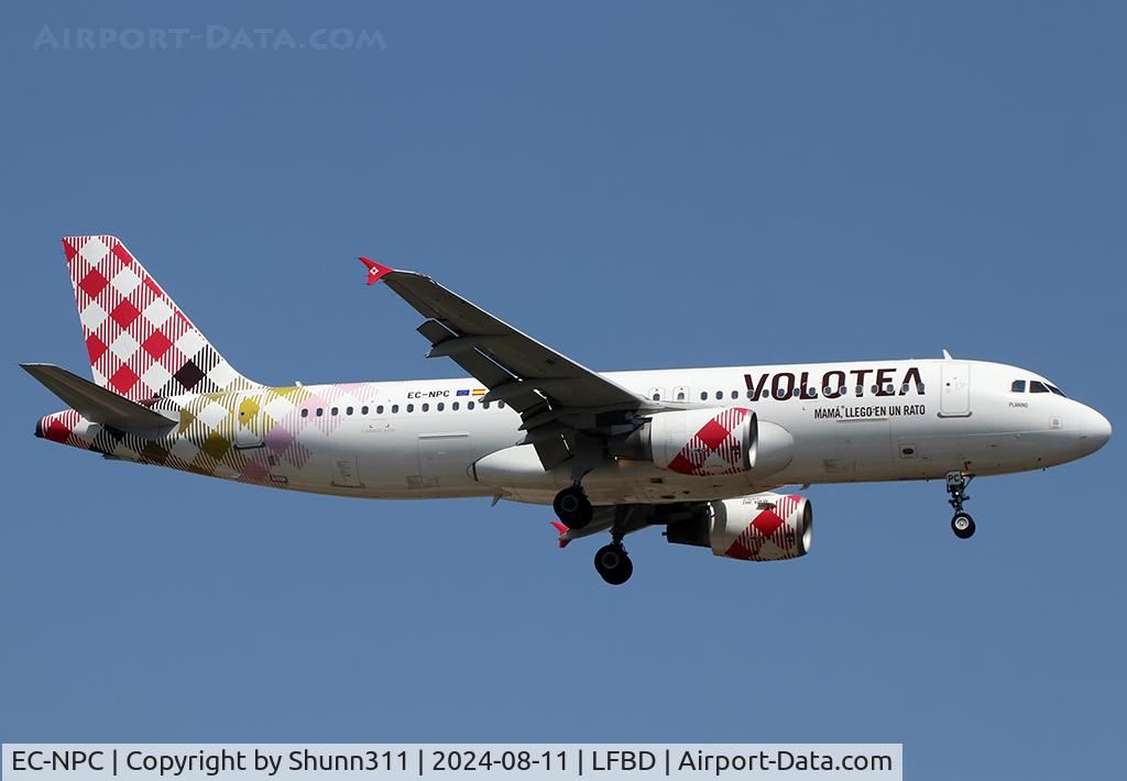 EC-NPC, 2009 Airbus A320-214 C/N 3931, Landing rwy 11