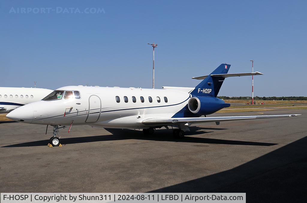 F-HOSP, 1993 British Aerospace BAe.125-1000B C/N 259034, Parked at the General Aviation area...