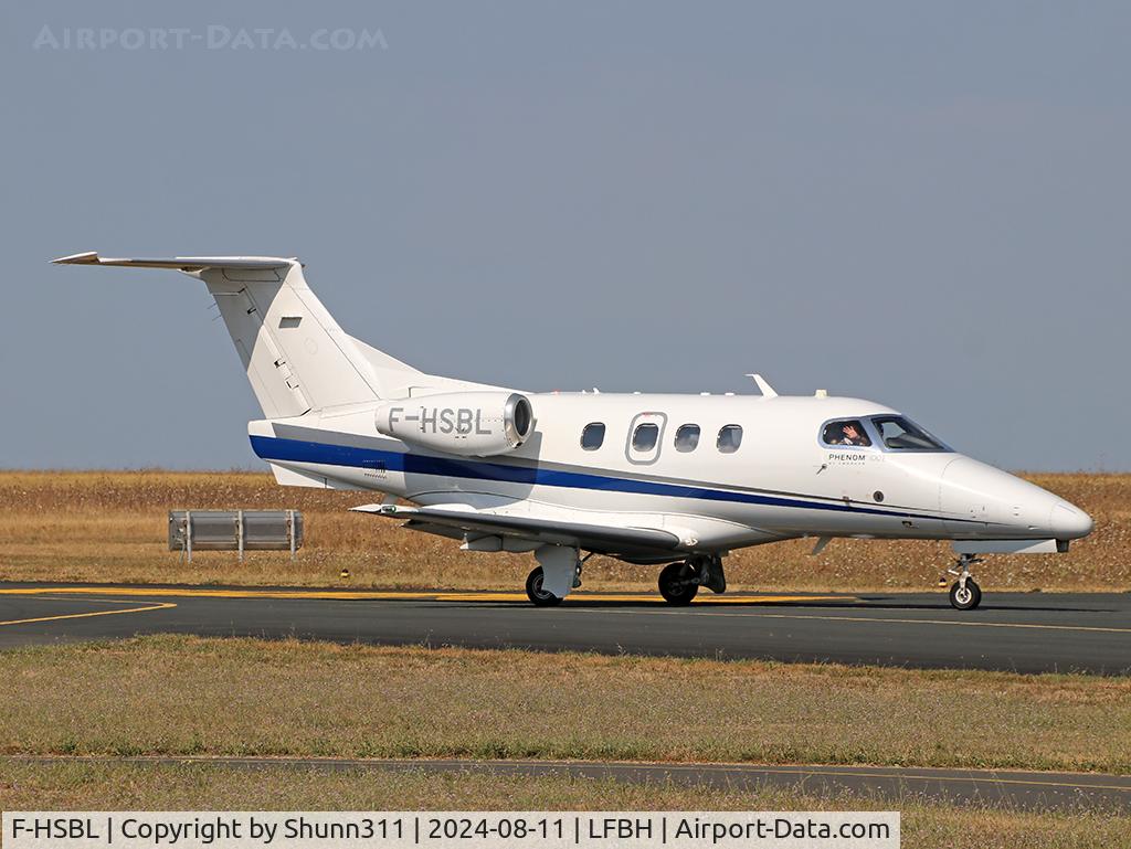 F-HSBL, 2014 Embraer EMB-500 Phenom 100 C/N 50000353, Arriving from flight...