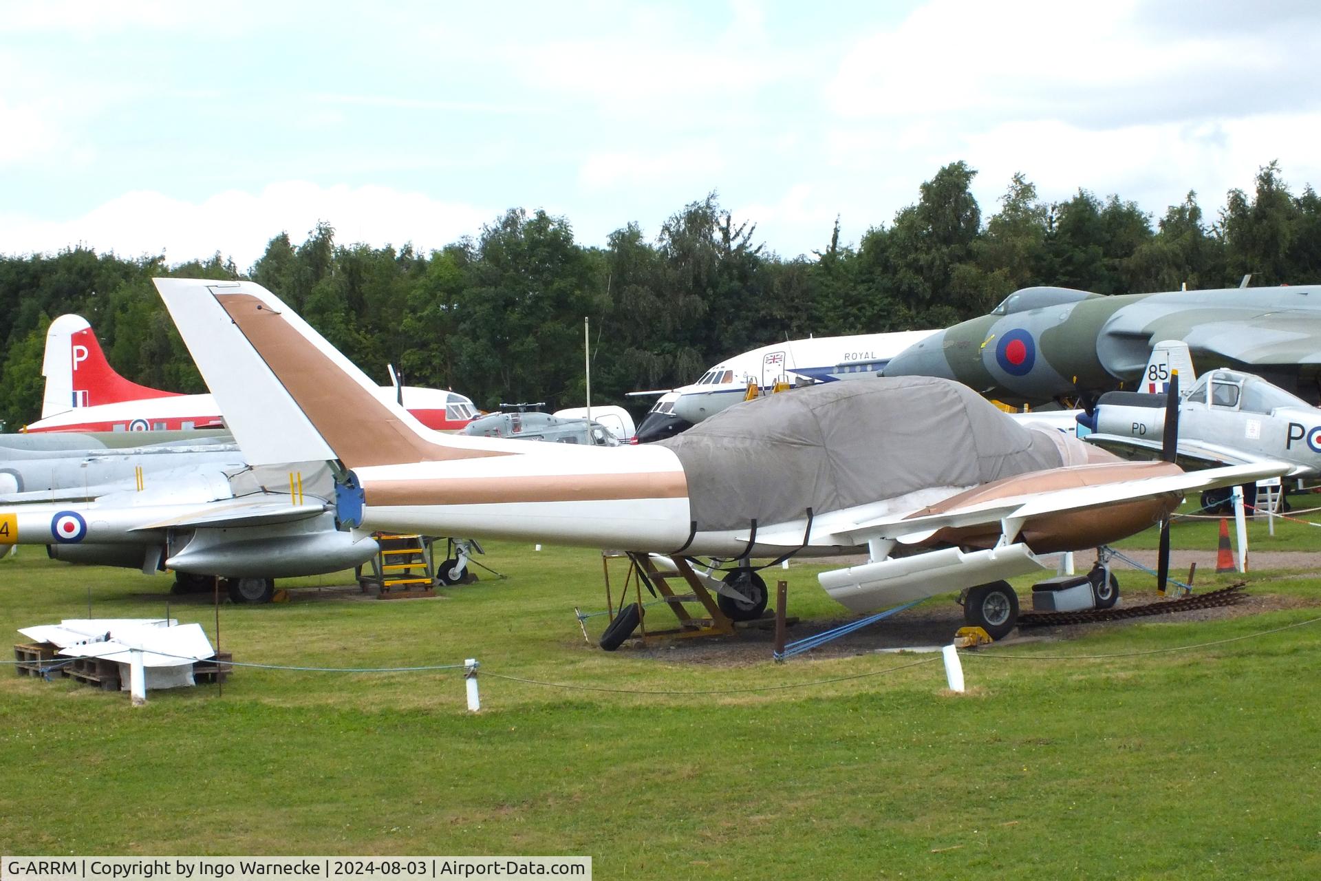 G-ARRM, 1961 Beagle B-206X C/N B001, Beagle B.206X at the East Midlands Aeropark, Castle Donington