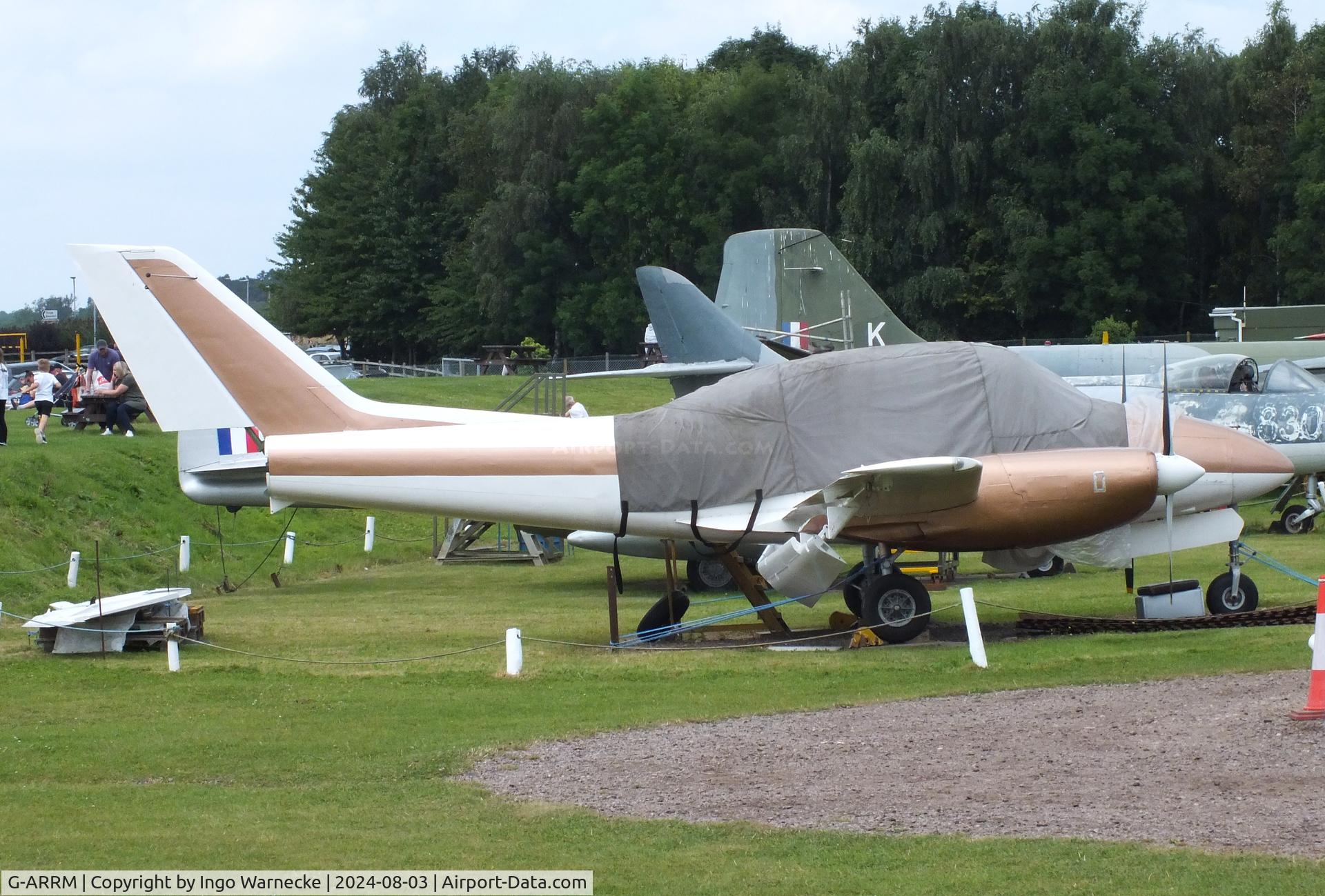 G-ARRM, 1961 Beagle B-206X C/N B001, Beagle B.206X at the East Midlands Aeropark, Castle Donington