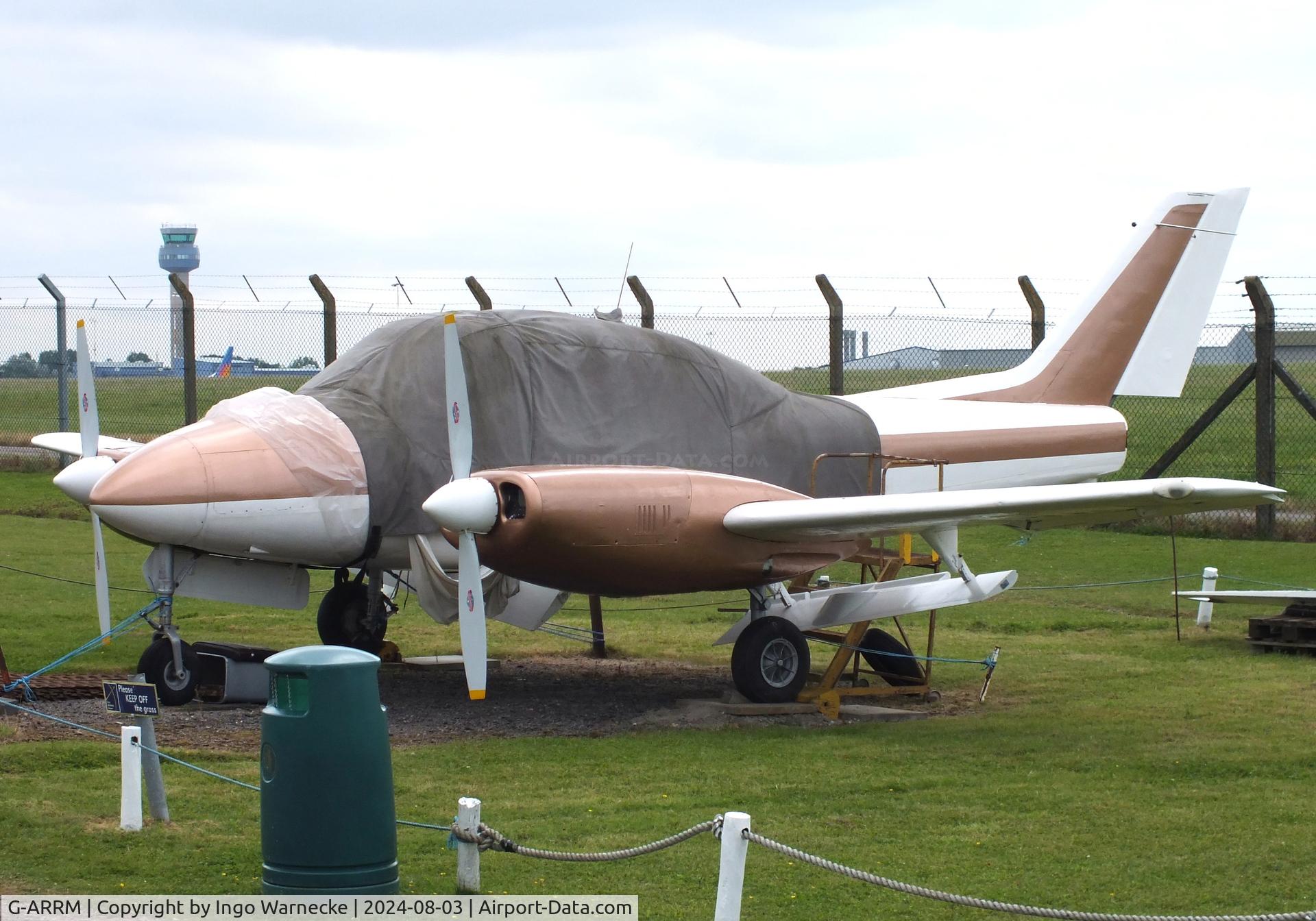 G-ARRM, 1961 Beagle B-206X C/N B001, Beagle B.206X at the East Midlands Aeropark, Castle Donington