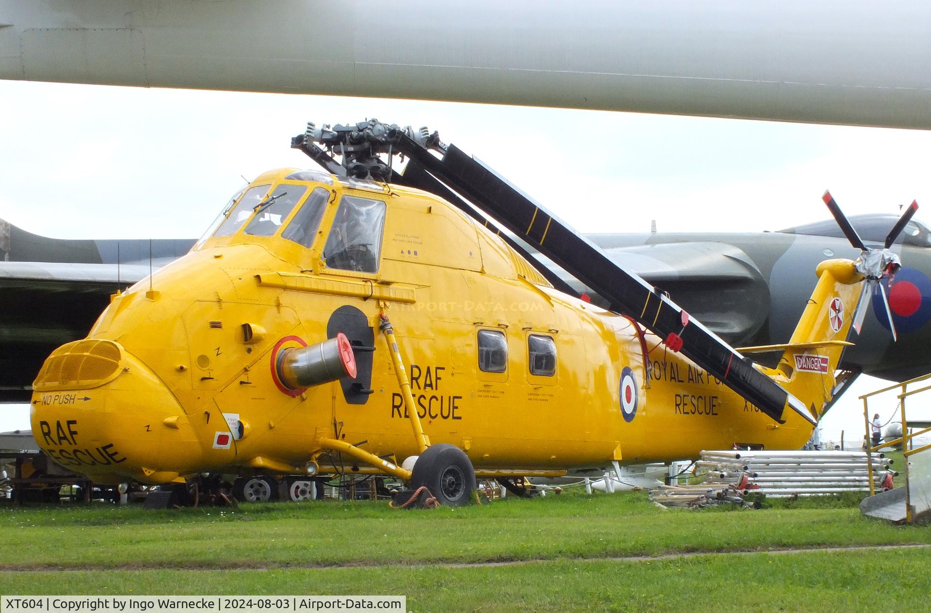XT604, 1966 Westland Wessex HC.2 C/N WA531, Westland Wessex HC2 at the East Midlands Aeropark, Castle Donington