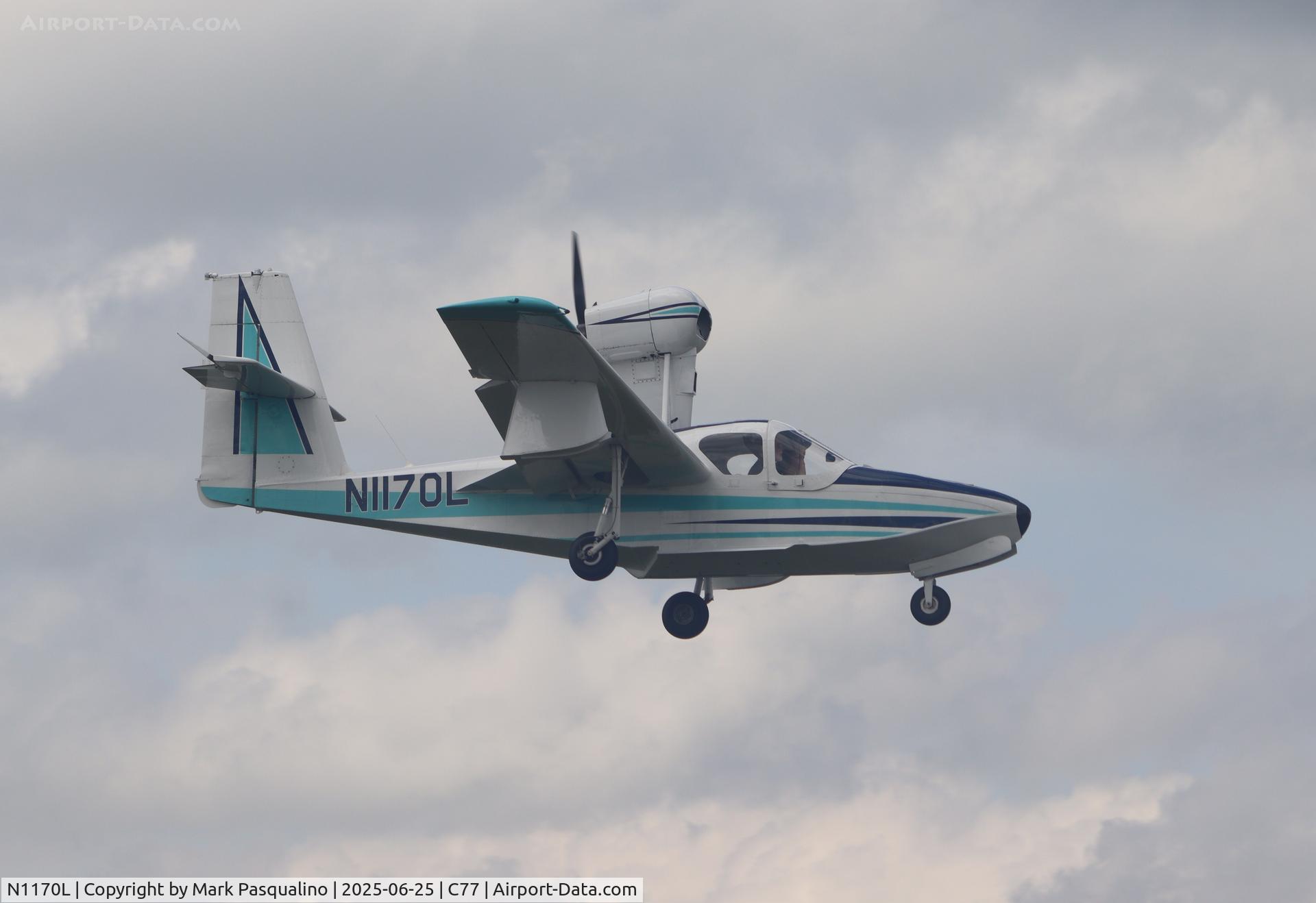 N1170L, 1966 Aerofab Inc Lake LA-4 C/N 332, Lake  LA-4