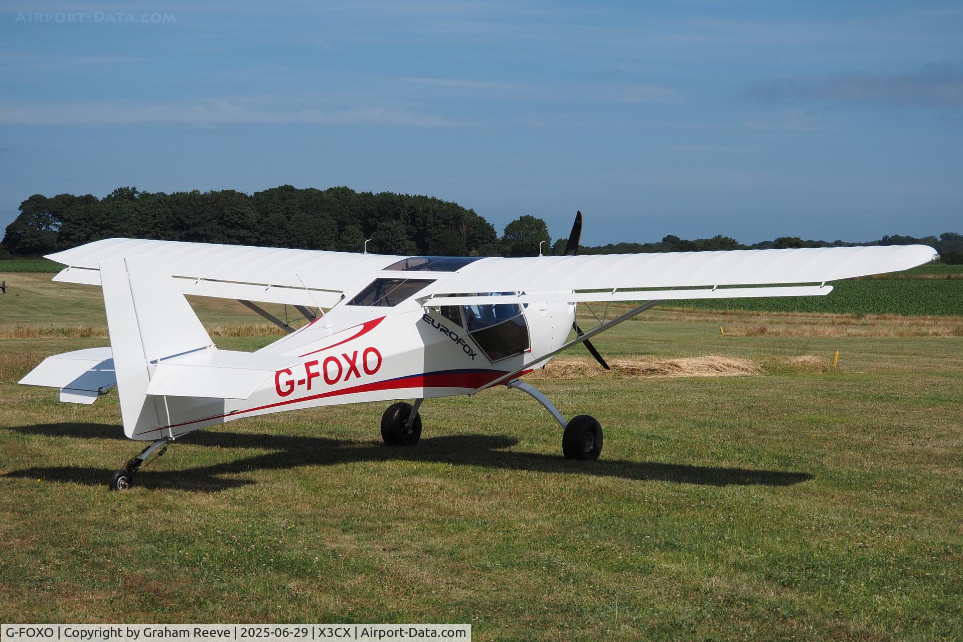 G-FOXO, 2014 Aeropro Eurofox 912(S) C/N LAA 376-15165, Parked at Northrepps.