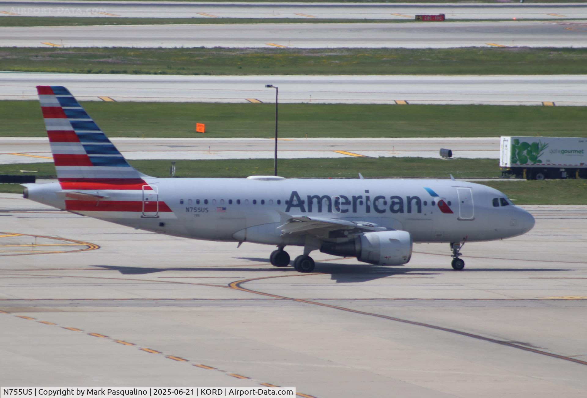 N755US, 2000 Airbus A319-112 C/N 1331, Airbus A319-112