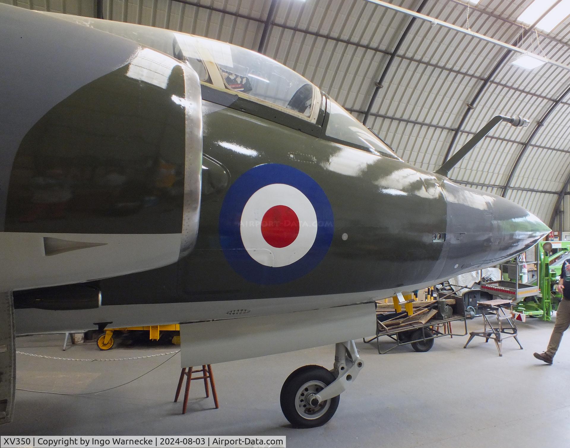 XV350, 1967 Hawker Siddeley Buccaneer S.2B C/N B3-28-66, Blackburn (Hawker Siddeley) Buccaneer S2B at the East Midlands Aeropark, Castle Donington
