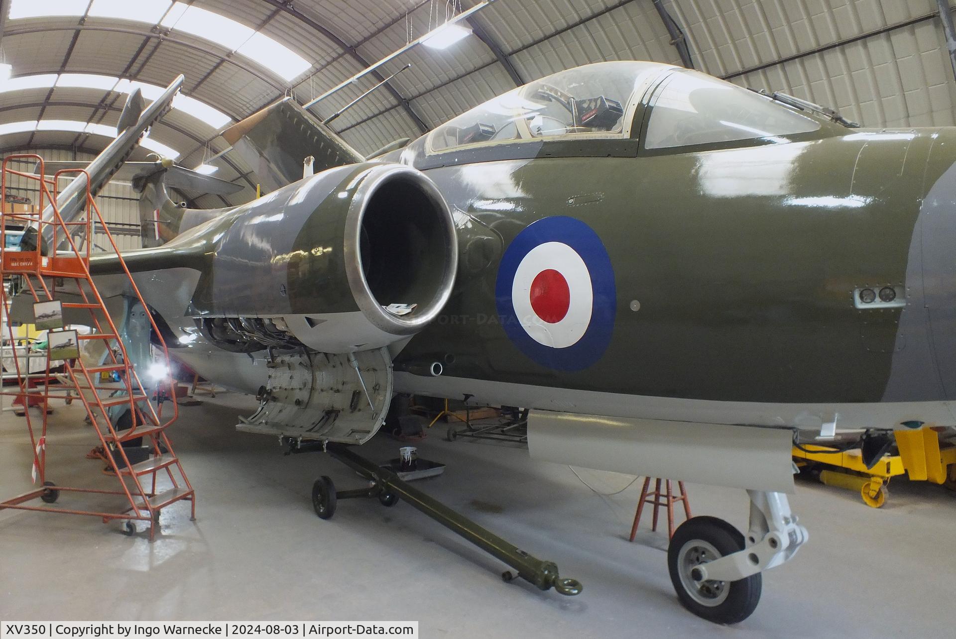 XV350, 1967 Hawker Siddeley Buccaneer S.2B C/N B3-28-66, Blackburn (Hawker Siddeley) Buccaneer S2B at the East Midlands Aeropark, Castle Donington