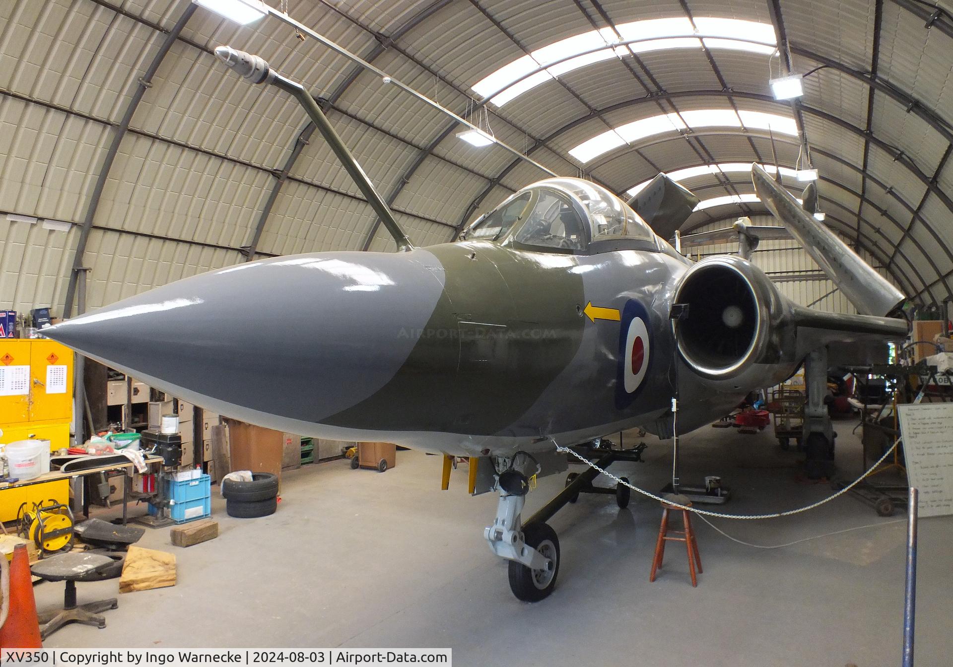 XV350, 1967 Hawker Siddeley Buccaneer S.2B C/N B3-28-66, Blackburn (Hawker Siddeley) Buccaneer S2B at the East Midlands Aeropark, Castle Donington