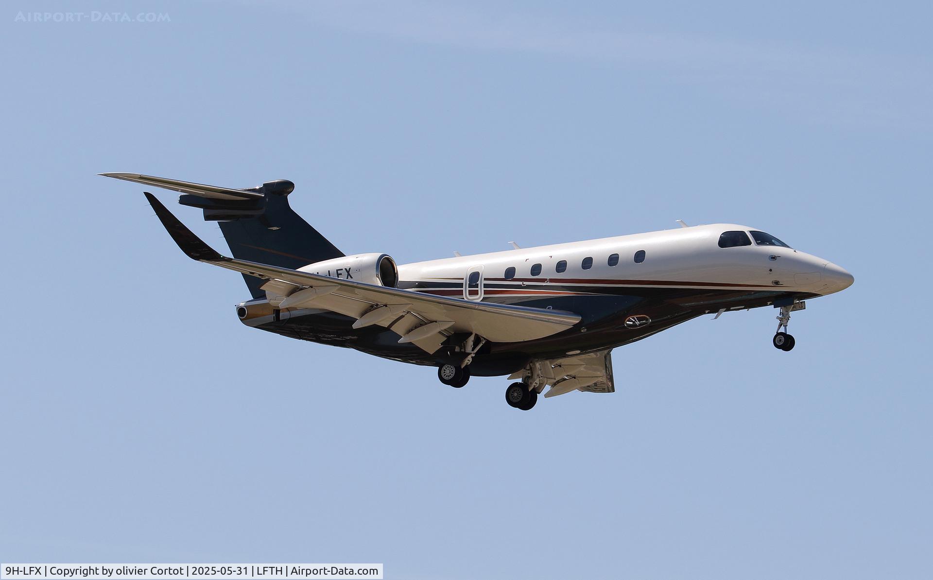 9H-LFX, Embraer Praetor 600 Legacy 500 C/N 55020154, june 2025