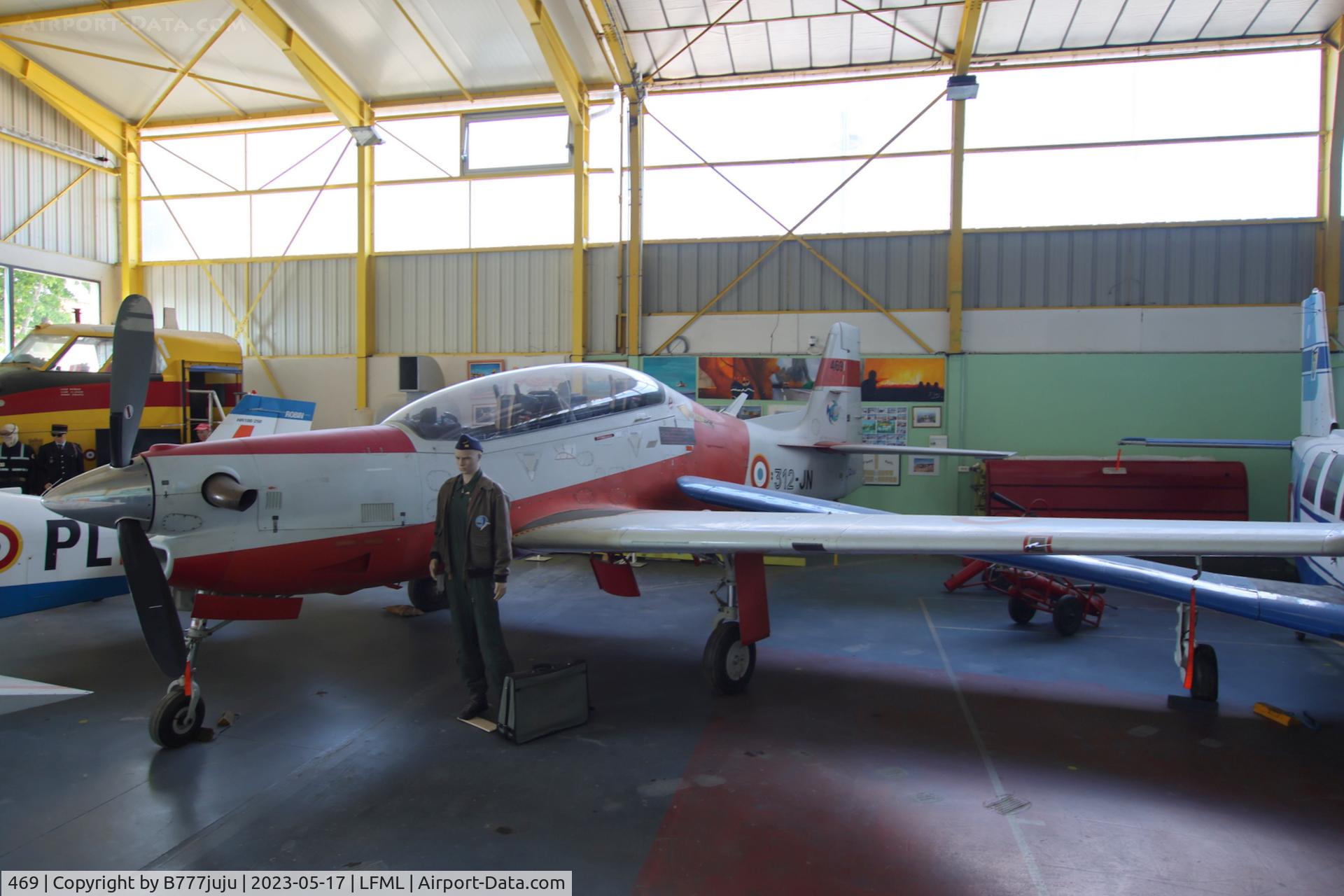 469, Embraer EMB-312F Tucano C/N 312469, at Saint-Victoret Museum