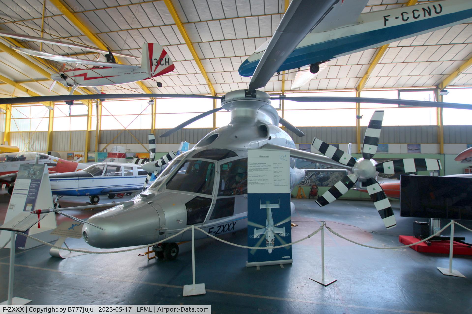 F-ZXXX, 2010 Eurocopter X3 C/N 0001, at Saint-Victoret museum