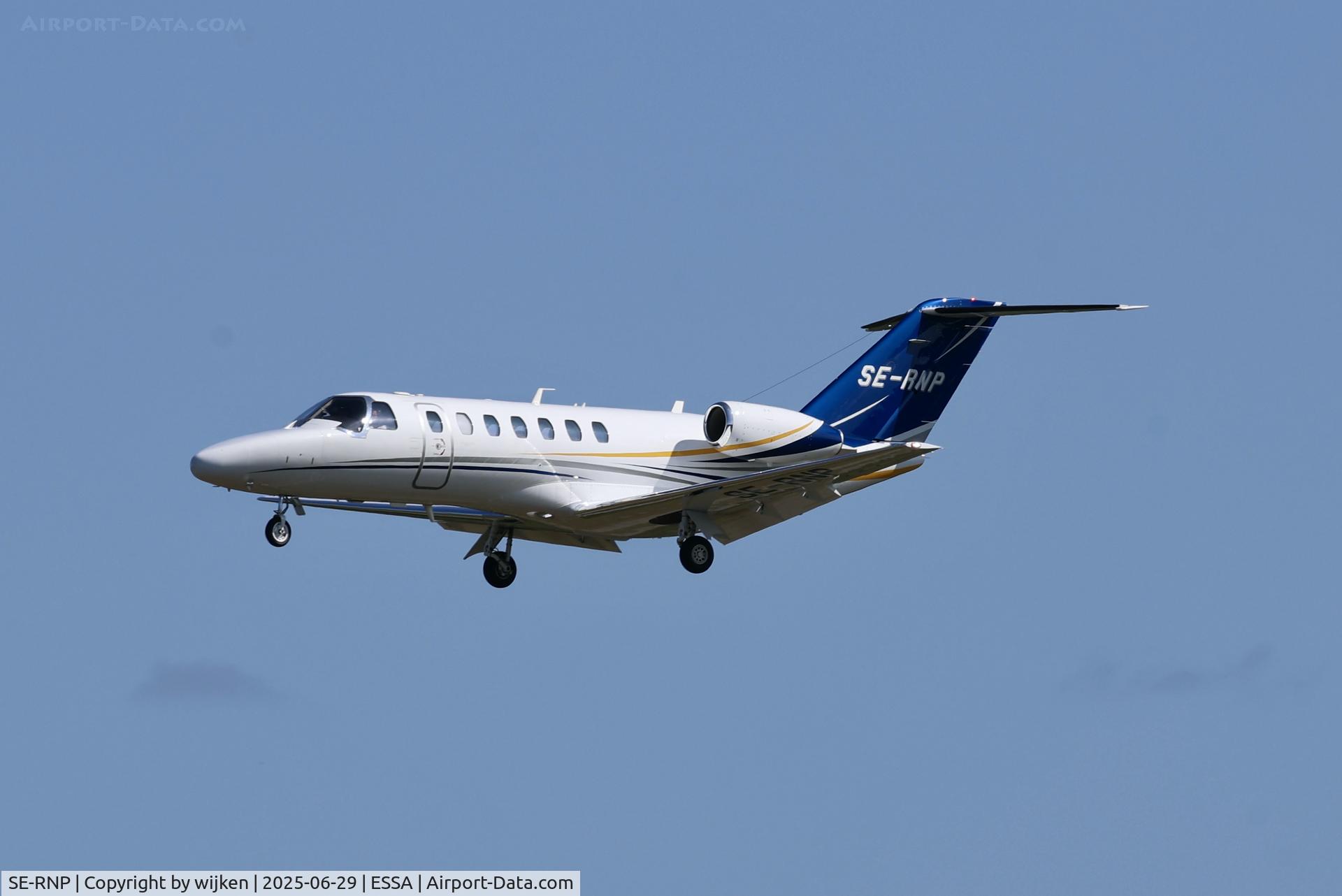 SE-RNP, 2021 Cessna 525B Citation CJ3+ C/N 525B-0646, Rwy 26