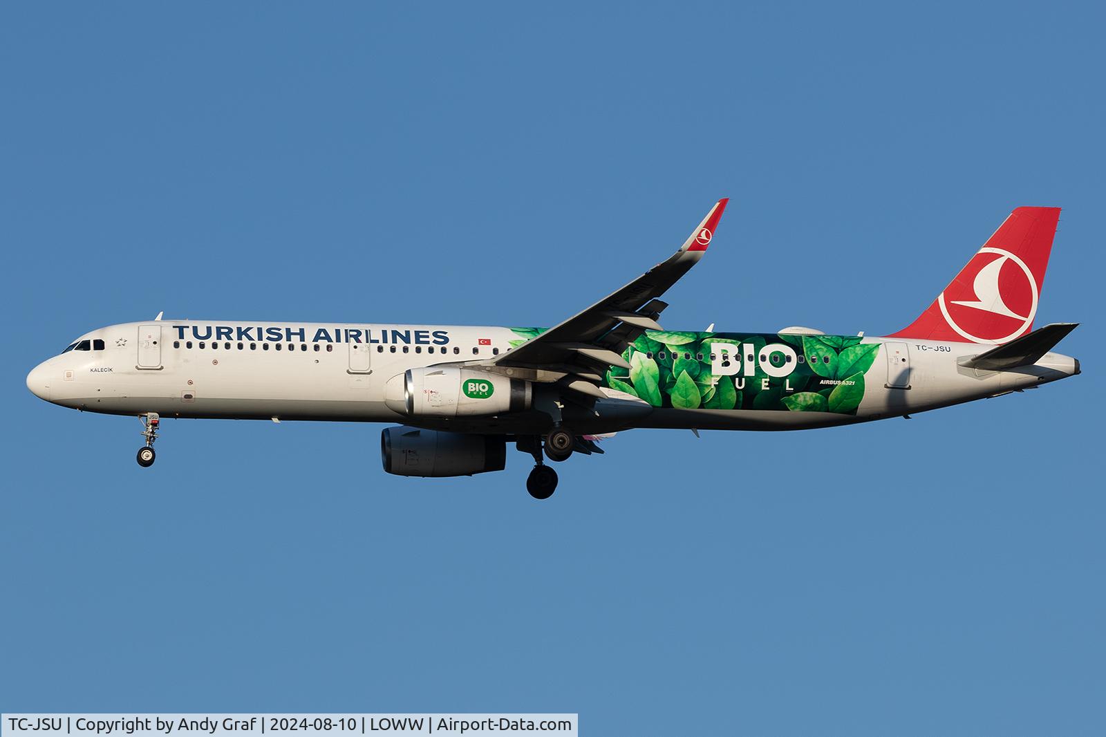 TC-JSU, 2015 Airbus A321-231 C/N 6709, Turkish Airlines A321