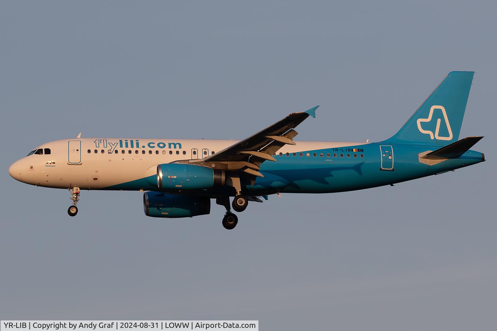 YR-LIB, 2005 Airbus A320-232 C/N 2359, Fly Lili A320