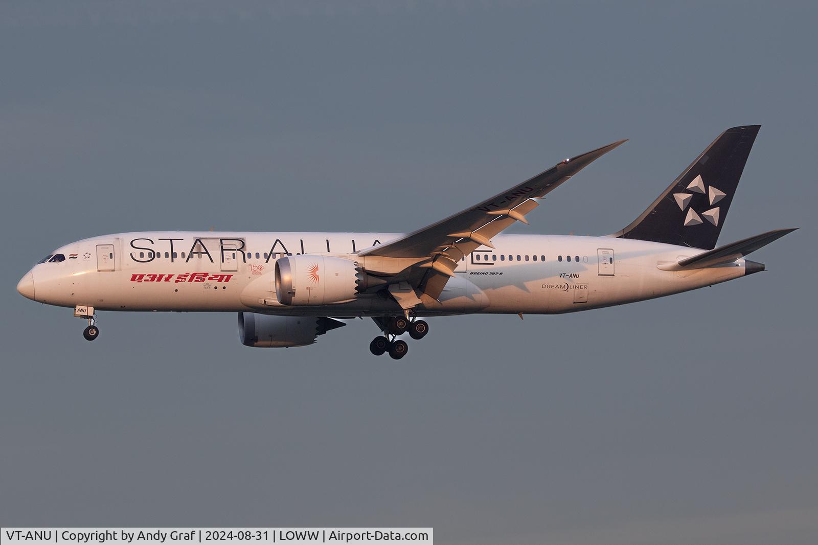 VT-ANU, 2014 Boeing 787-8 Dreamliner Dreamliner C/N 36292, Air India 787-8