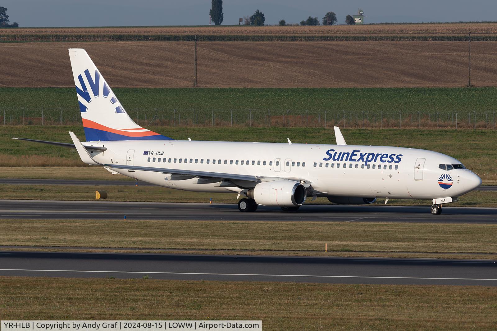 YR-HLB, 2009 Boeing 737-8KN(WL) C/N 35795, Sun Express 737-800