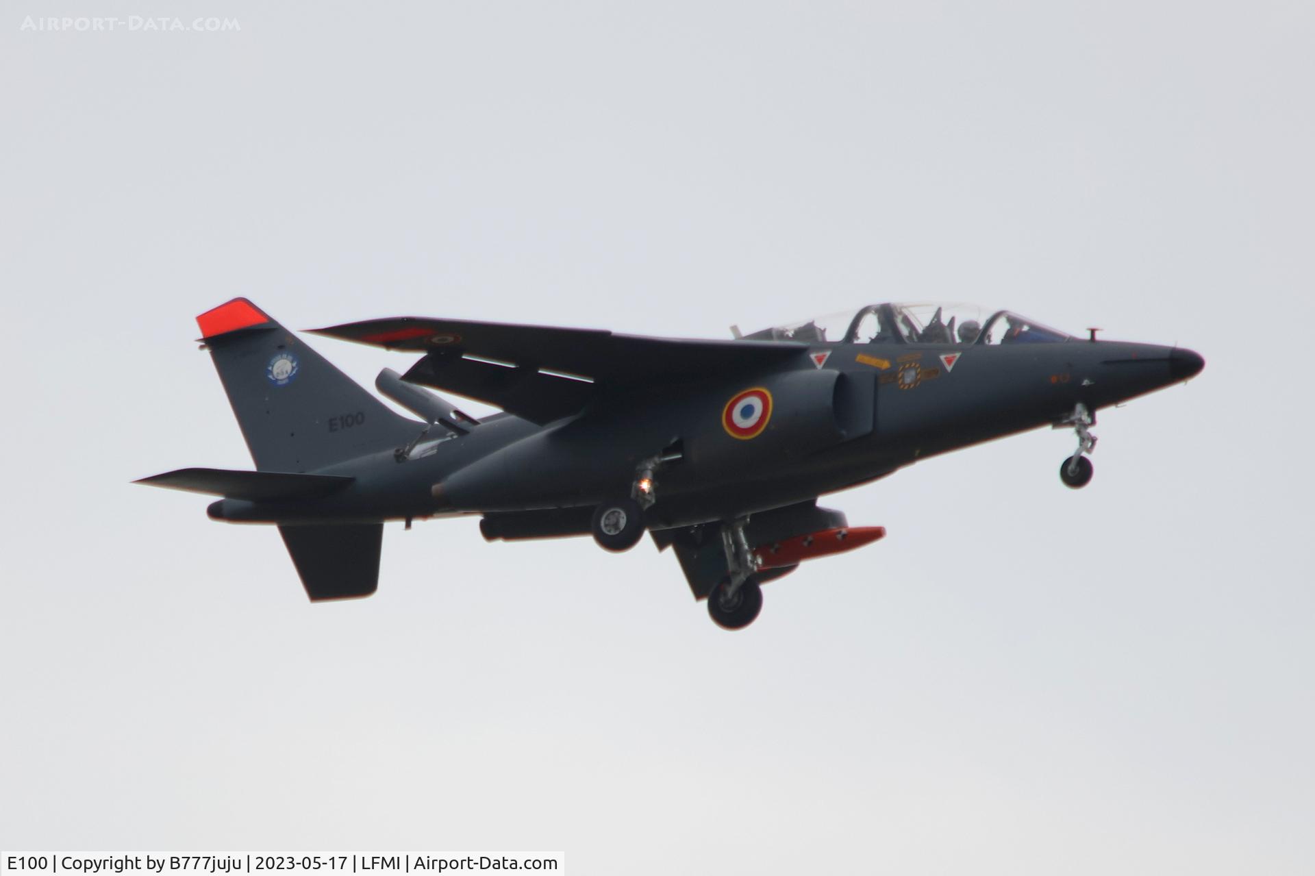 E100, Dassault-Dornier Alpha Jet E C/N E100, at Istres