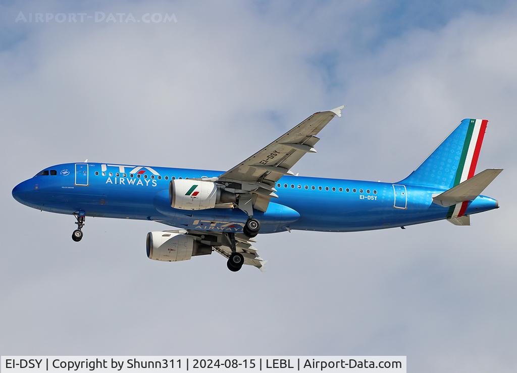EI-DSY, 2008 Airbus A320-216 C/N 3666, Landing rwy 24R