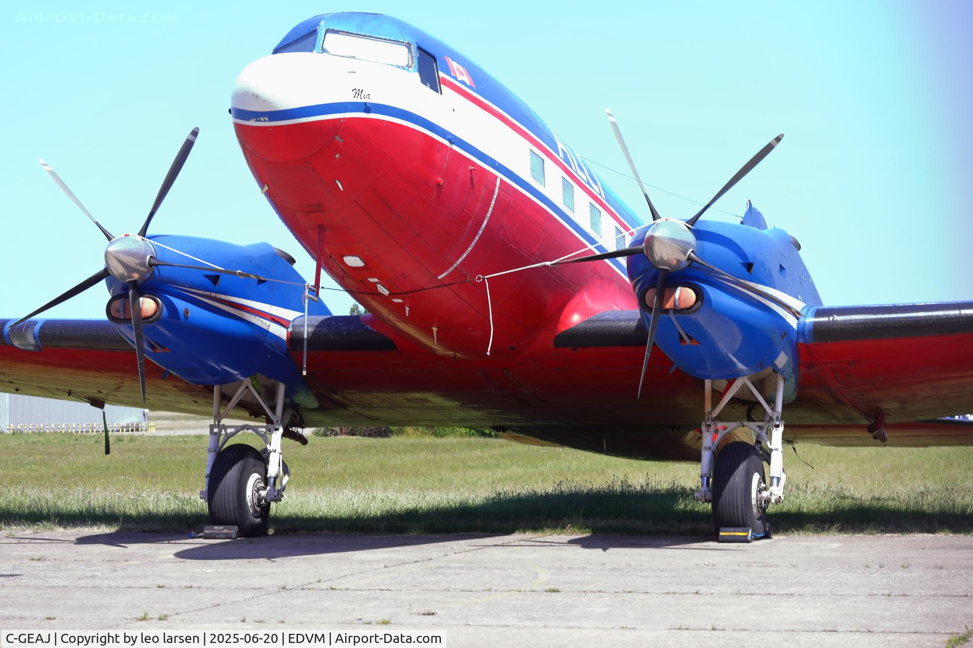 C-GEAJ, 1943 Douglas DC3C C/N 26120, Hildesheim 20.6.2025