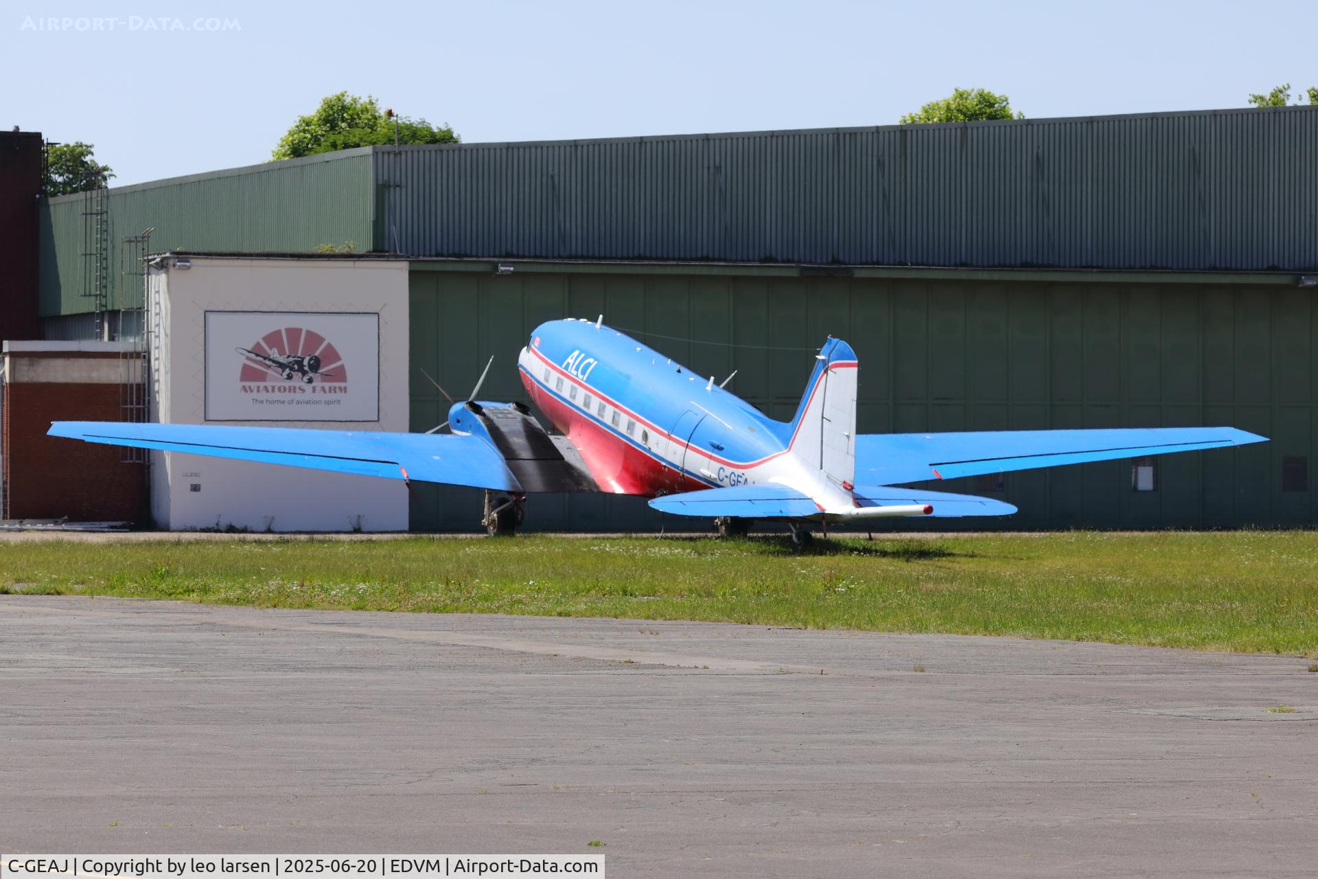 C-GEAJ, 1943 Douglas DC3C C/N 26120, Hildesheim 20.6.2025