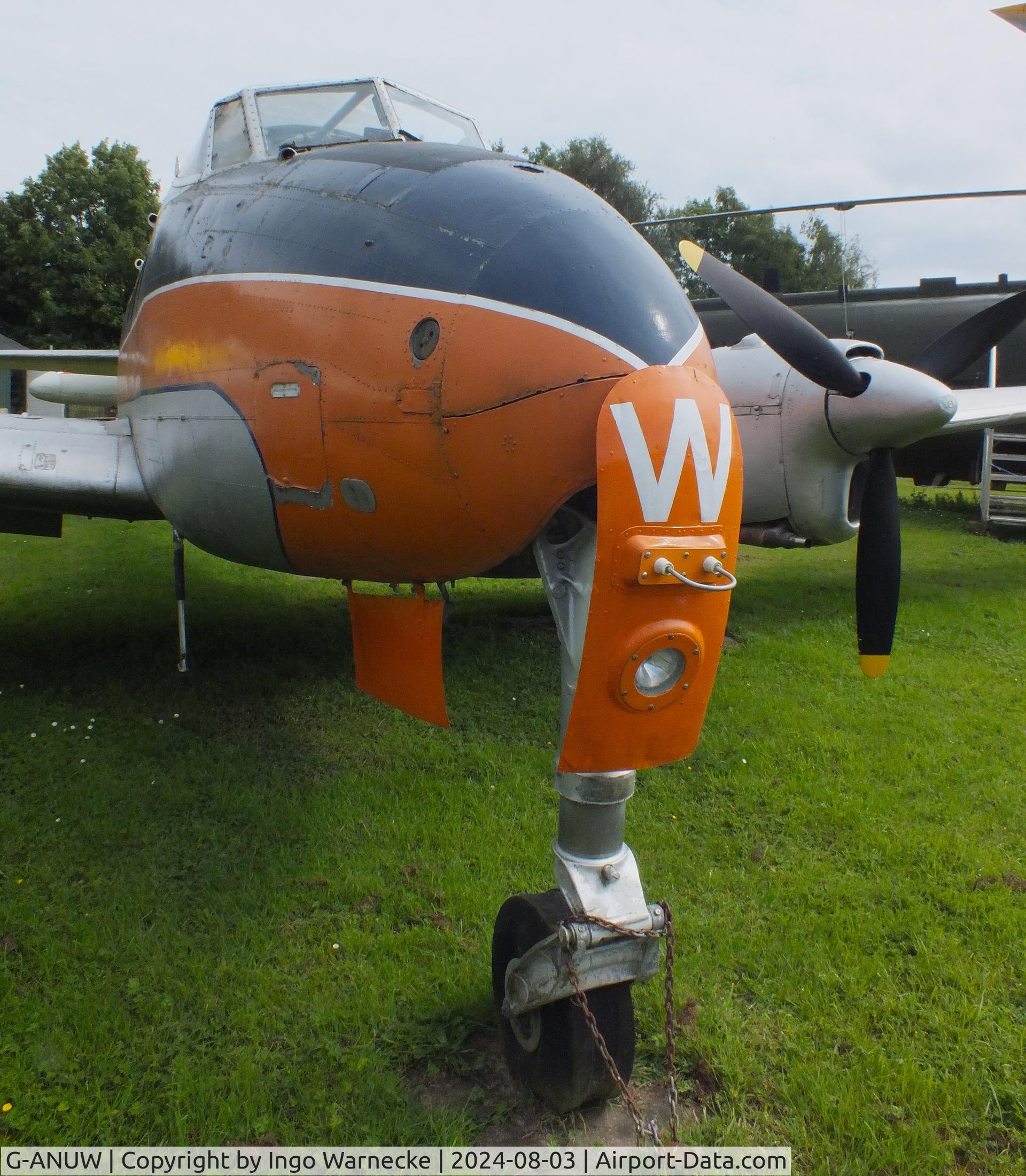 G-ANUW, 1955 De Havilland DH-104 Dove 6 C/N 04458, De Havilland D.H.104 Dove 6 (with temporary 